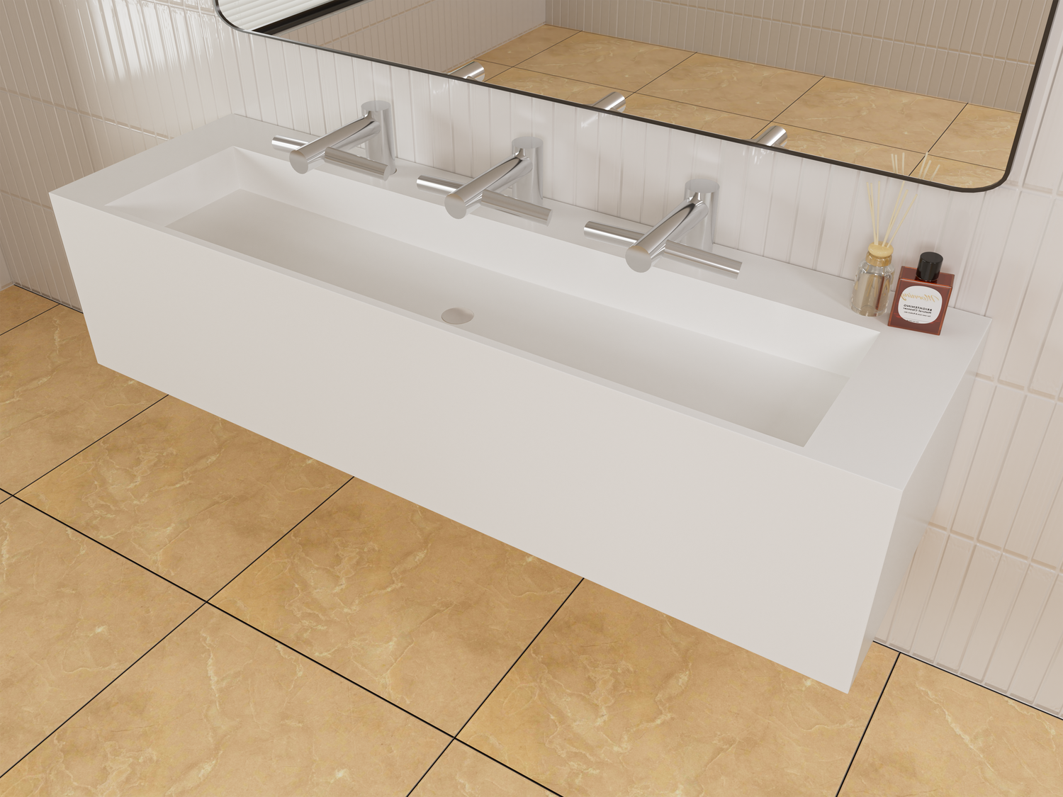 The Trough D-Airblade 400 Basins