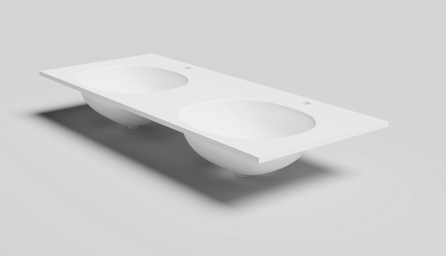 Formline 12 Flat Moulded Benchtop Basin 3