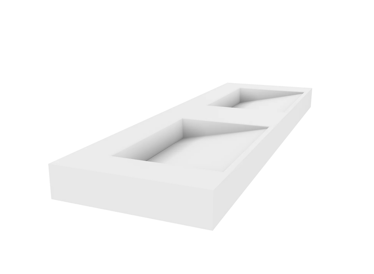Con Rete Ramp Basin The Ramp C100-b Double - 1500mm – The Ramp Basin Factory