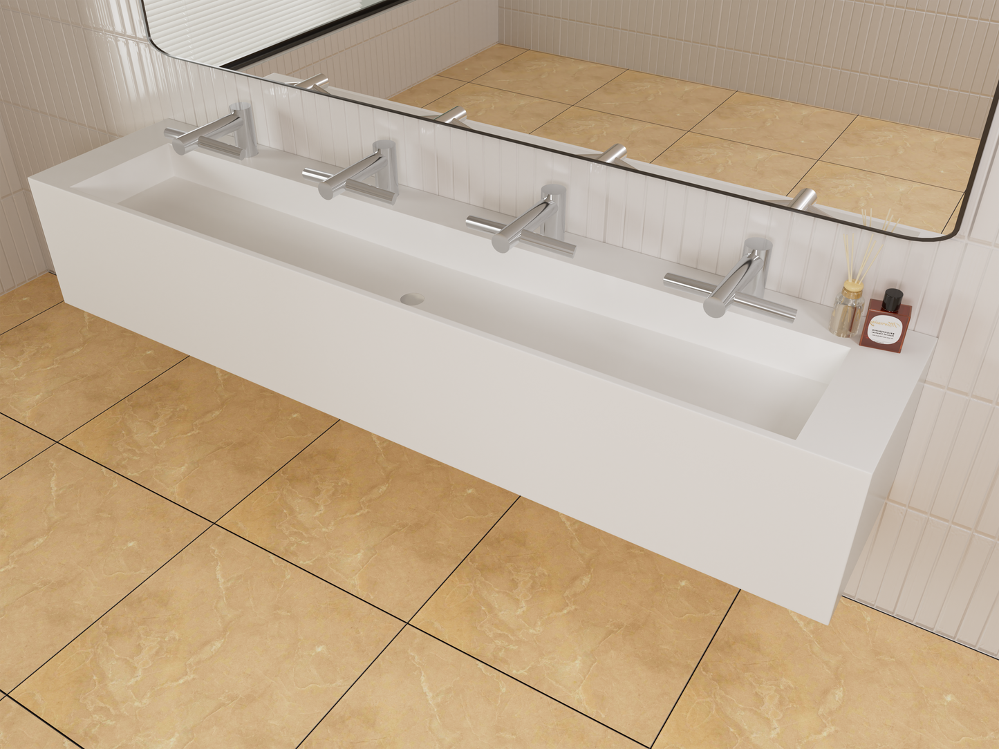 Trough D-Airblade 400 - 2400mm