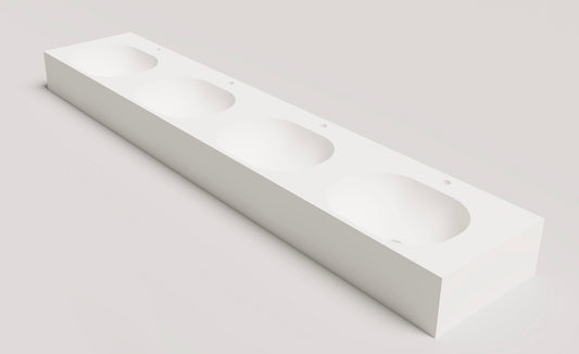 Formline 200 2400 Moulded Benchtop Basin